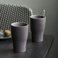 Thermobecher, Liss, Dunkelgrau