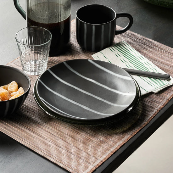 Platte, HDLine, Schwarz/Braun