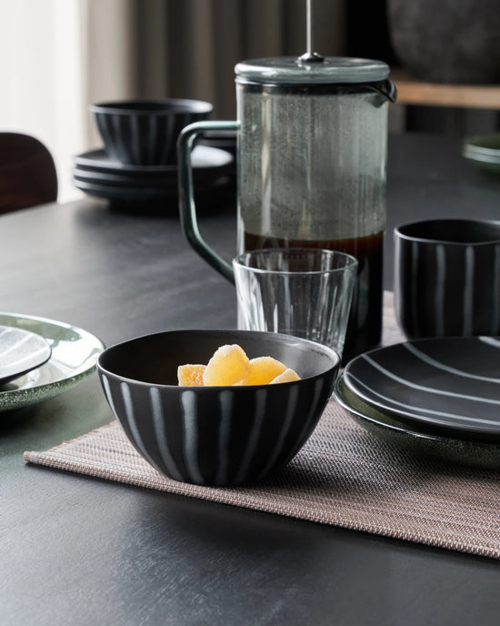 Bowl, HDLine, Black, Brown