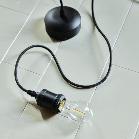 E27 Socket, HDFly, Black