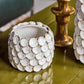 Vase, Dot, Weiß