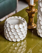 Vase, Dot, Weiß