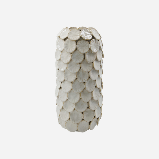 Vase, Dot, Weiß