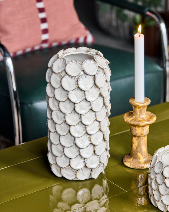 Vase, HDDot, White