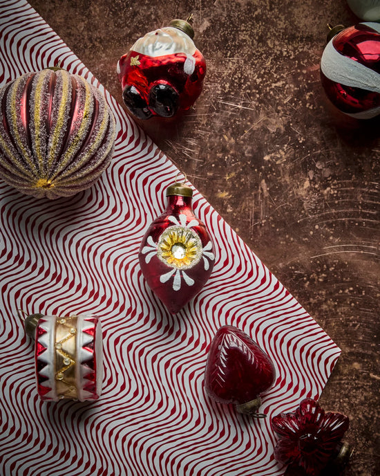 Christmas ornament, HDNostal, Red