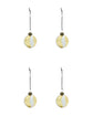 Christmas ornament, HDTwister, White, Gold