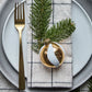 Julepynt, HDTwister, Hvid;Guld