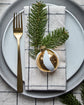 Christmas ornament, HDTwister, White, Gold