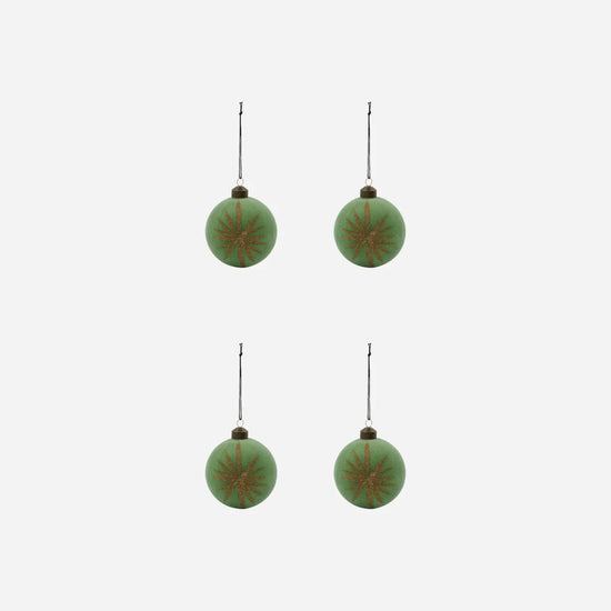 Christmas ornaments, HDFlos, Mint green
