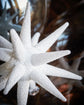 Christmas ornament, HDSpike, White w. glitter