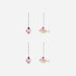 Christmas ornament, HDPez, Golden, Pink