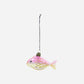 Christmas ornament, HDPez, Golden, Pink