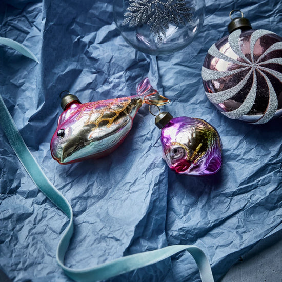 Weihnachtsschmuck, HDPez, Gold;Rosa
