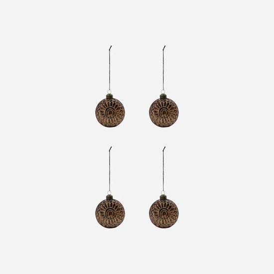 Weihnachtsschmuck, HDCirculo, Braun