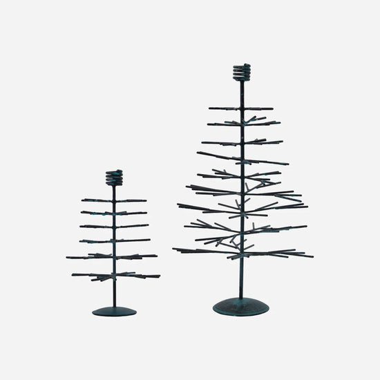 Lysestage, HDTree, Antik kobberfinish