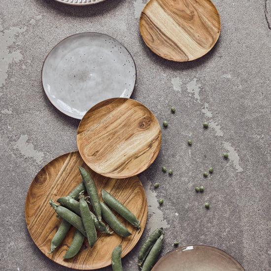 Tabletts, HDWood, Natur