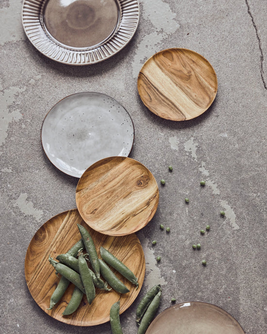 Tabletts, HDWood, Natur