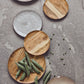 Tabletts, HDWood, Natur