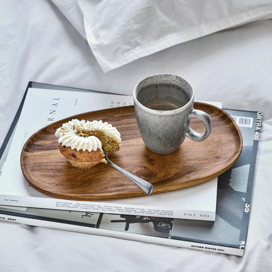 Tabletts, HDWood, Natur