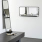 Spejl m. hylde, HDChic, Sort