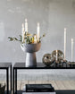 Candle holder, HDMarb, Grey