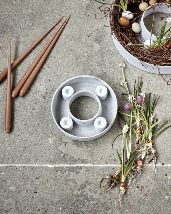 Candle stand, HDThe Ring, Grey