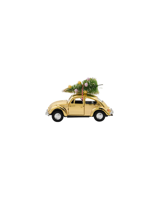 Dekoration, HDXmas car, Gylden