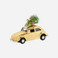 Dekoration, HDMini Xmas car, Gold