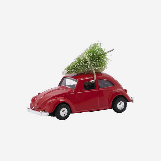 Dekoration, HDMINI Weihnachtsauto, Rot