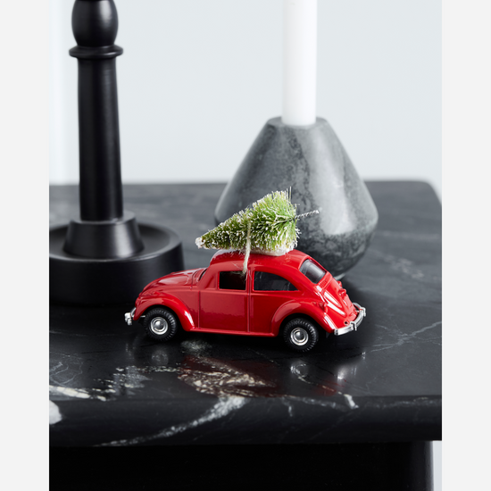 Dekoration, HDMINI Weihnachtsauto, Rot