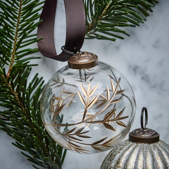 Weihnachtsschmuck, HDLeaf, Klar;Gold