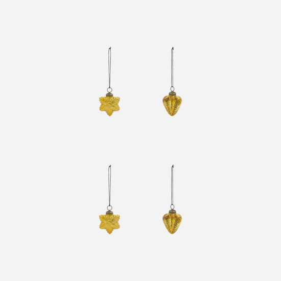 Weihnachtsschmuck, HDHeart and Star, Gold