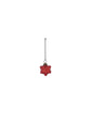 Christmas ornament, HDHeart and Star, Red
