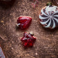 Christmas ornament, HDHeart and Star, Red