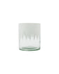 Tealight holder, HDGlitt, Clear, White, Glitter