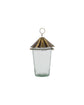 Tealight holder, HDHang, Clear, Brass