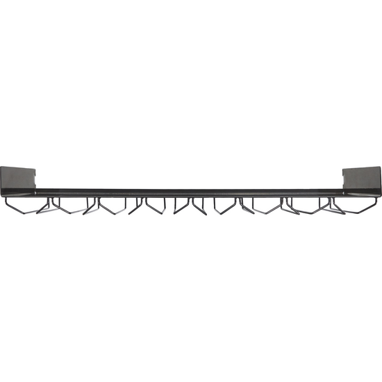 Glass rack, HDFari, Black