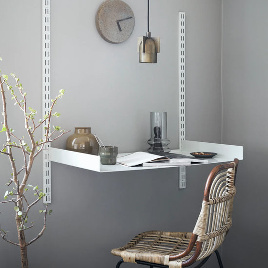 Schreibtisch für Regalsystem, Fari, Grau