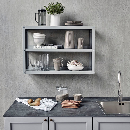 Shelving unit, HDUse, Light grey