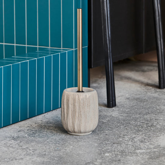 Toiletbørste, HDDeco, Råhvid