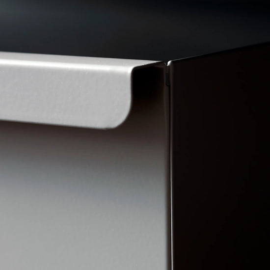 Aufbewahrung für Regaleinheit, HDRack, Grau