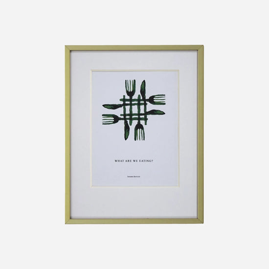 Wall art, HDDinner, Grøn