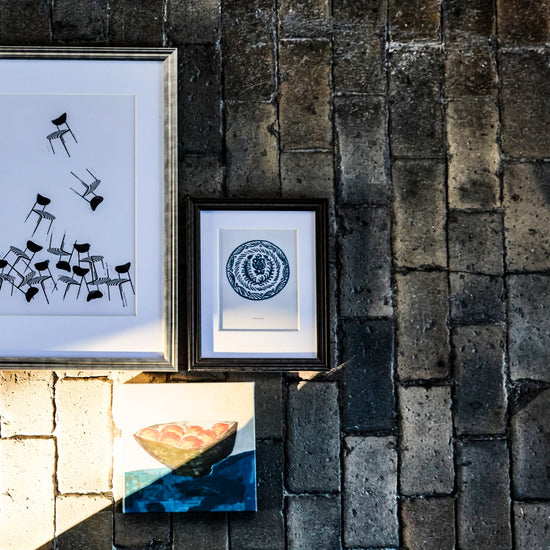 Wall art, HDGia, Blå