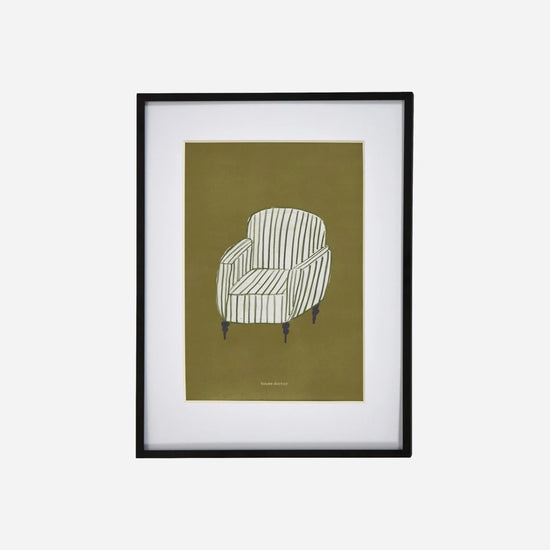Wall art, HDChair, Mustard