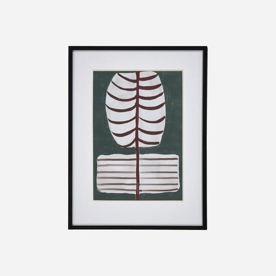 Wall art, HDFlow, Mørkegrøn