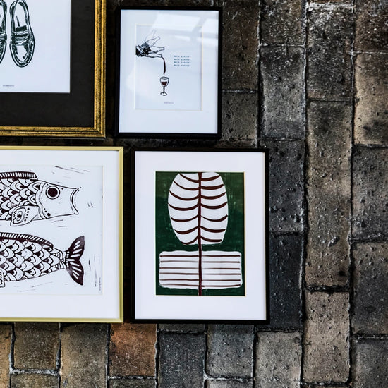 Wall art, HDFlow, Dark green