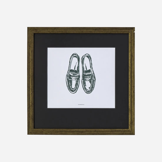 Wall art, HDShoe, Dark green