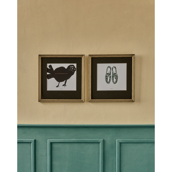 Wall art, HDShoe, Dark green