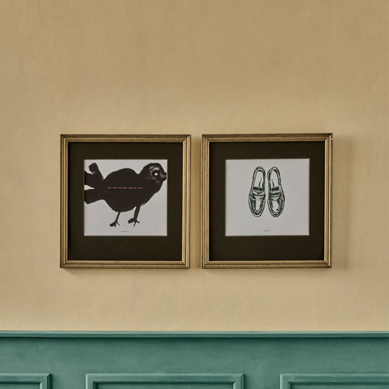 Wall art, HDShoe, Dark green