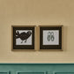 Wall art, HDShoe, Dark green